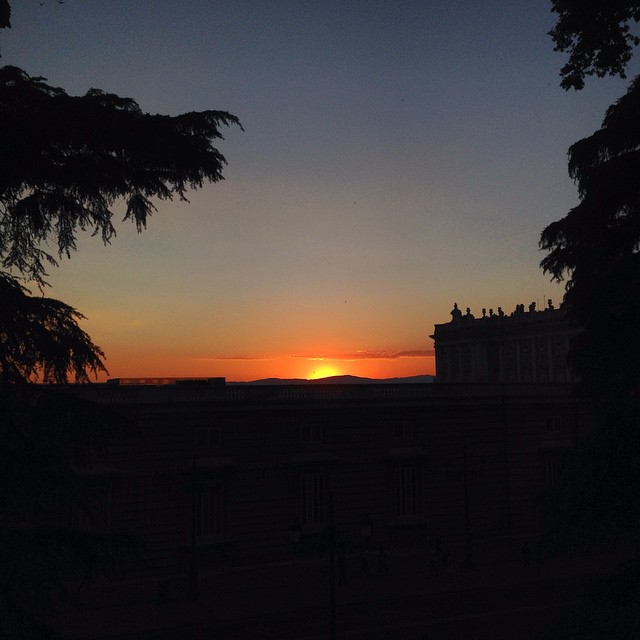 Madrid Sunset